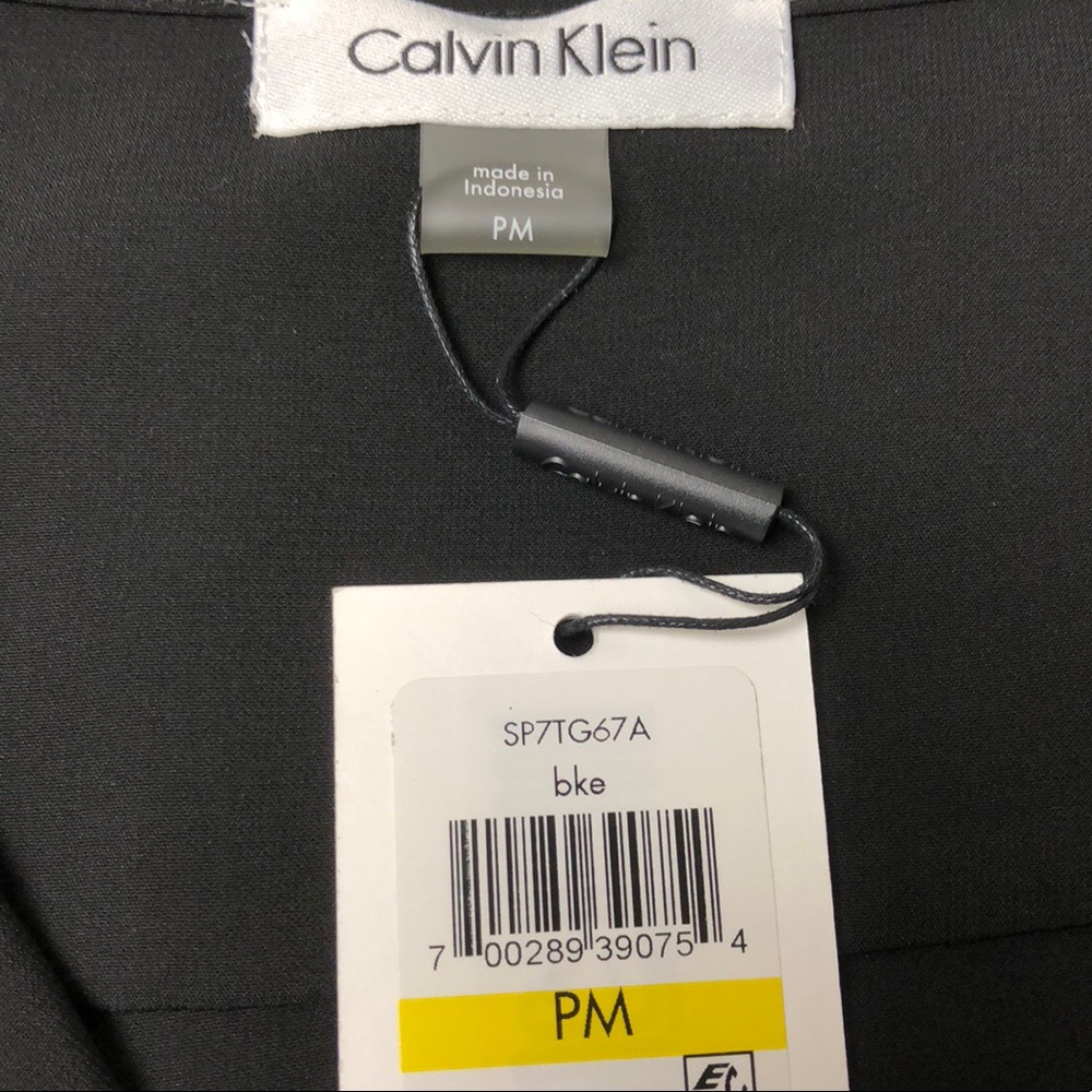 CALVIN KLEIN Women's Ruffle Top - Picture 4 of 5